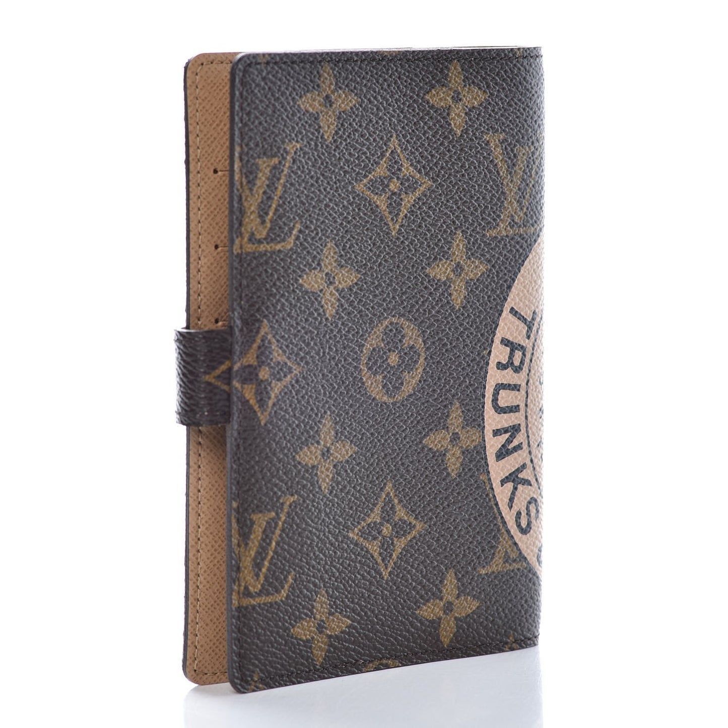 Monogram Complice Trunks and Bags Small Ring Agenda Cover Beige