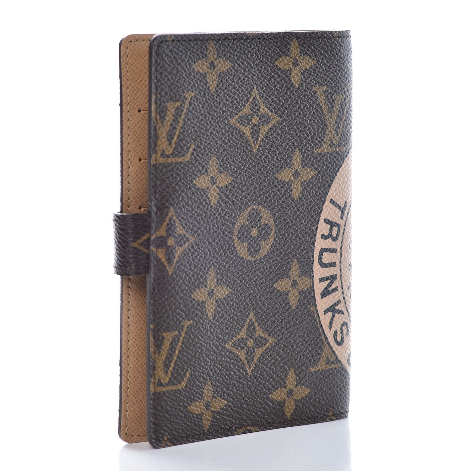 Louis Vuitton Monogram Complice Trunks and Bags Small Ring Agenda Cover Beige 3 of 7
