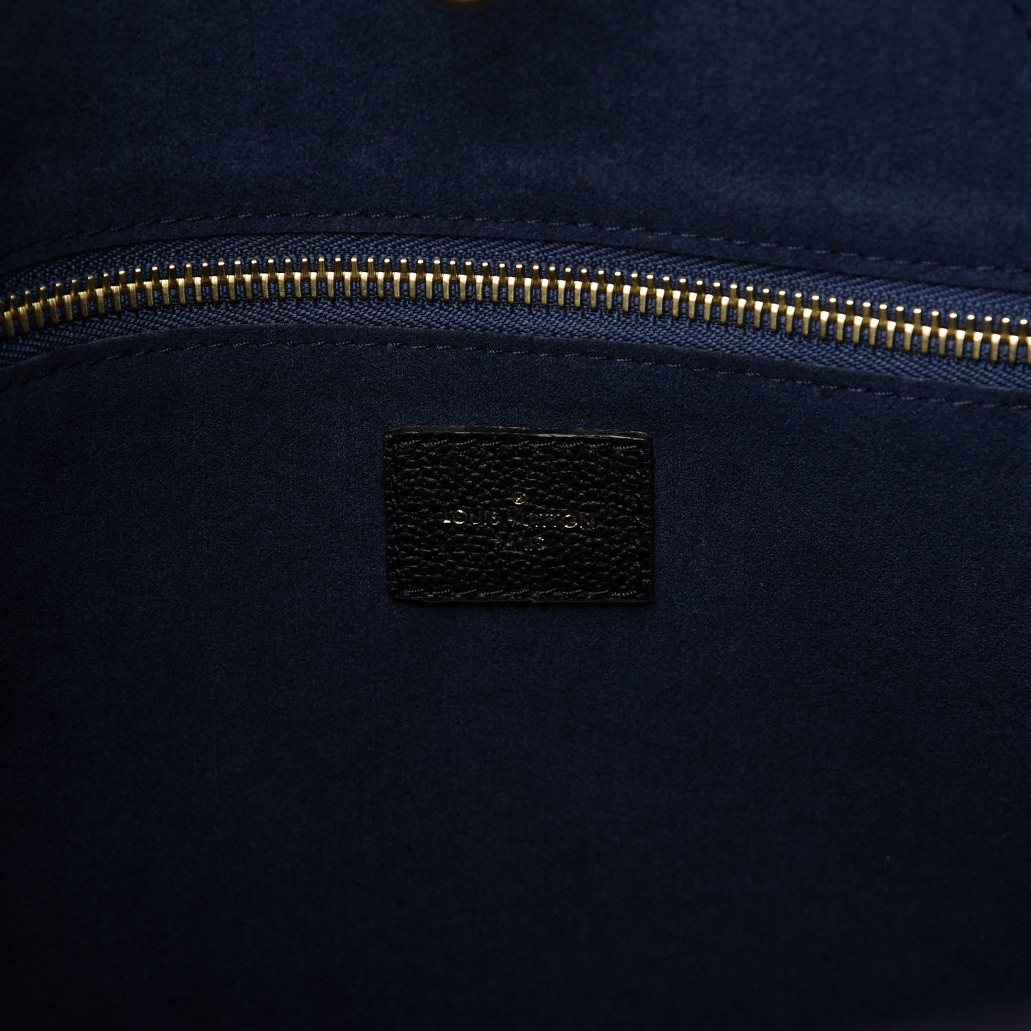 Louis Vuitton Empreinte Monogram Giant Neverfull MM Black 8 of 9