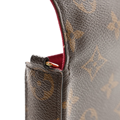 Louis Vuitton Monogram Pochette Felicie Chain Wallet Fuchsia 14 of 15