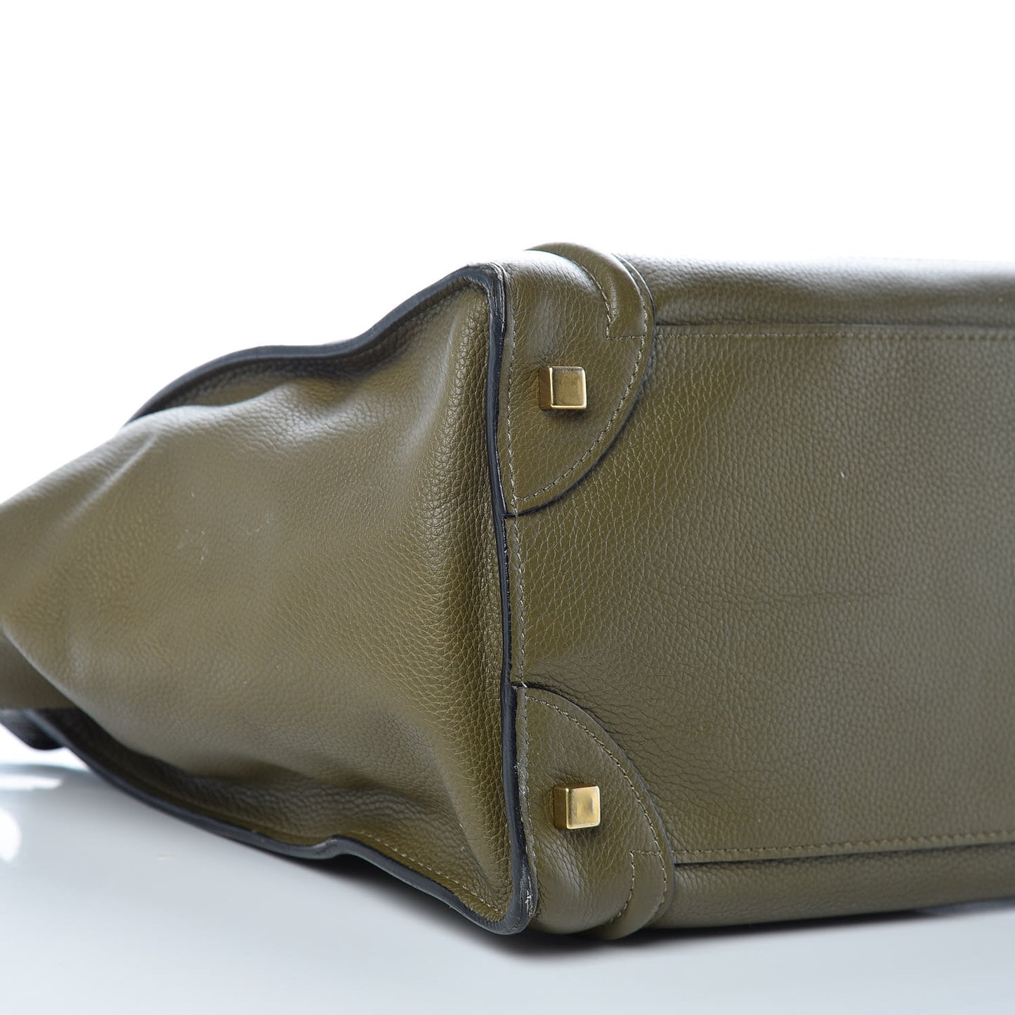 Drummed Calfskin Mini Luggage Jungle