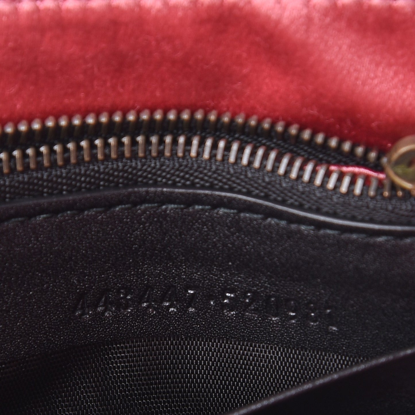 Calfskin Matelasse Mini GG Marmont Chain Bag Black White