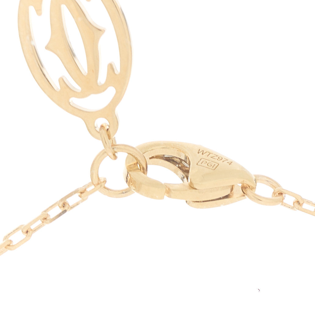 Cartier 18K Yellow Gold Diamond SM D'Amour Pendant Necklace 4 of 6