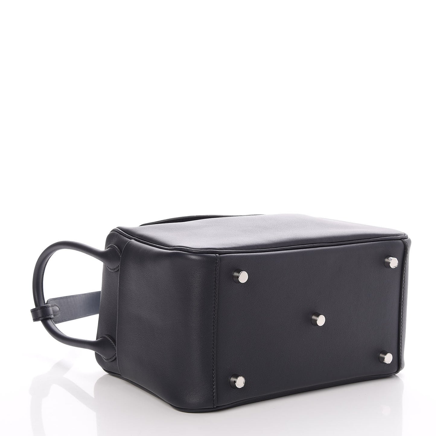 Swift Epsom Lindy 26 Tressage De Cuir Bleu Indigo Noir Terre Battue