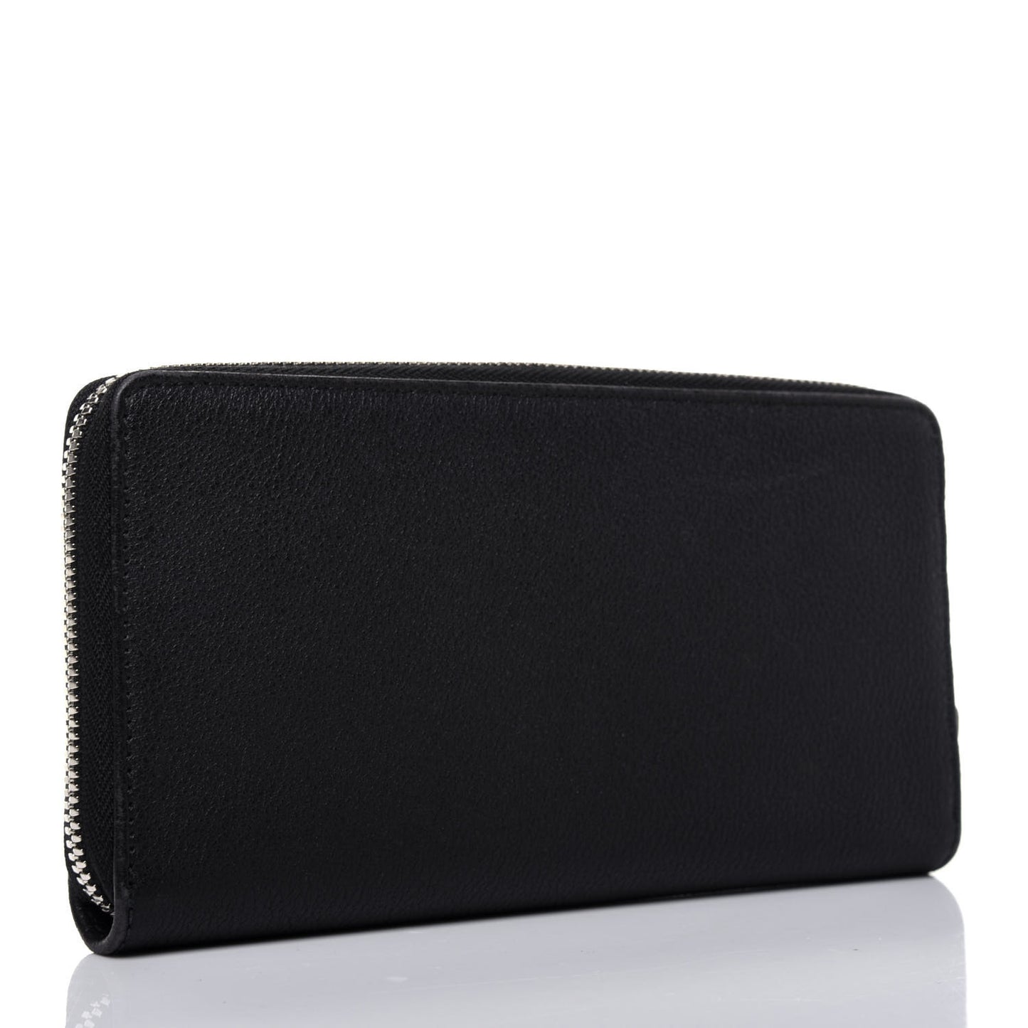 Calfskin Multi Bow Money Wallet Black