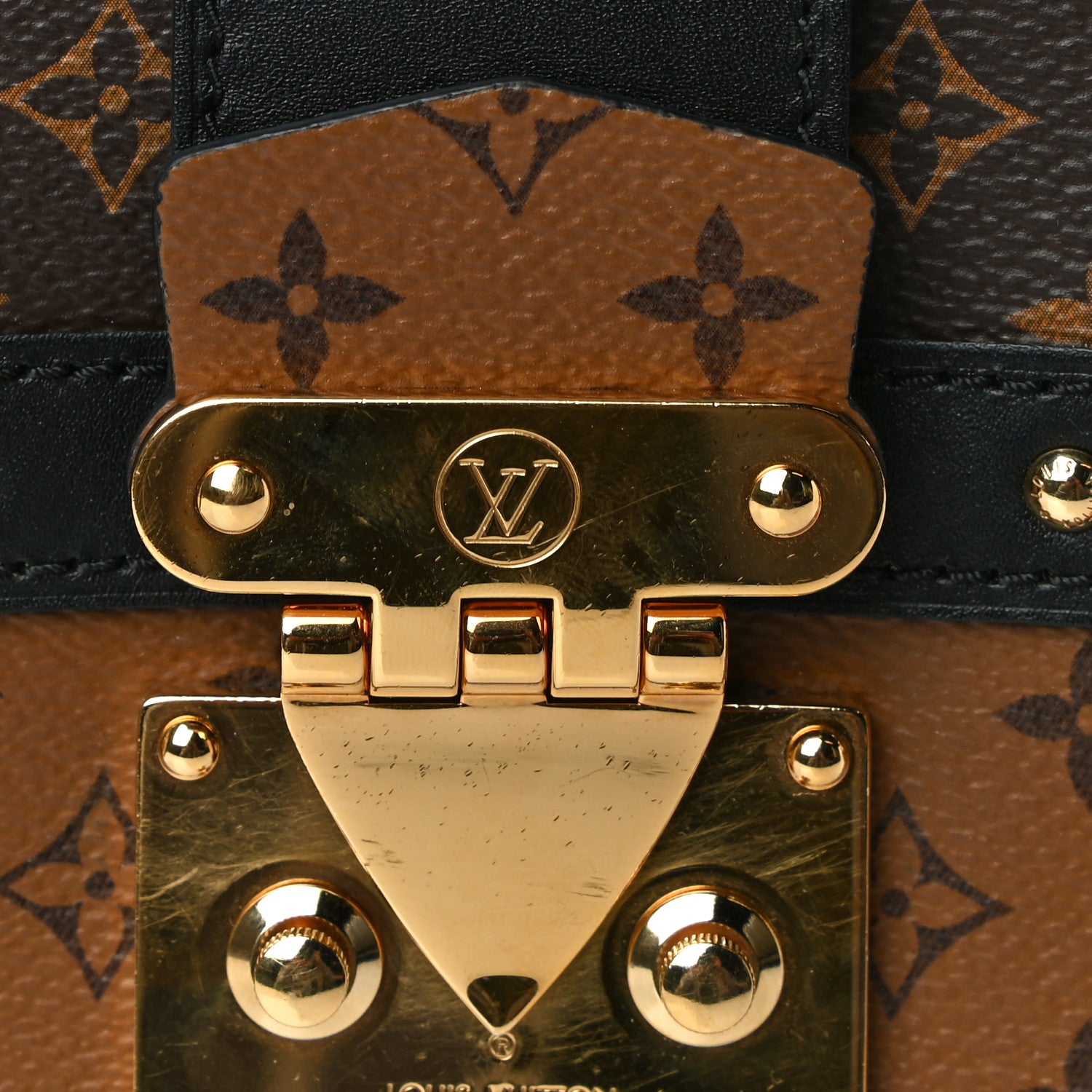 Louis Vuitton Reverse Monogram Trunk Clutch 13 of 16