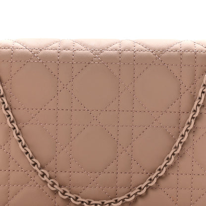 Christian Dior Ultra Matte Calfskin Cannage Lady Dior Clutch Fard 9 of 11