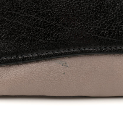 Prada Glace Calfskin Sound Tote Bag Pomice Black 11 of 13