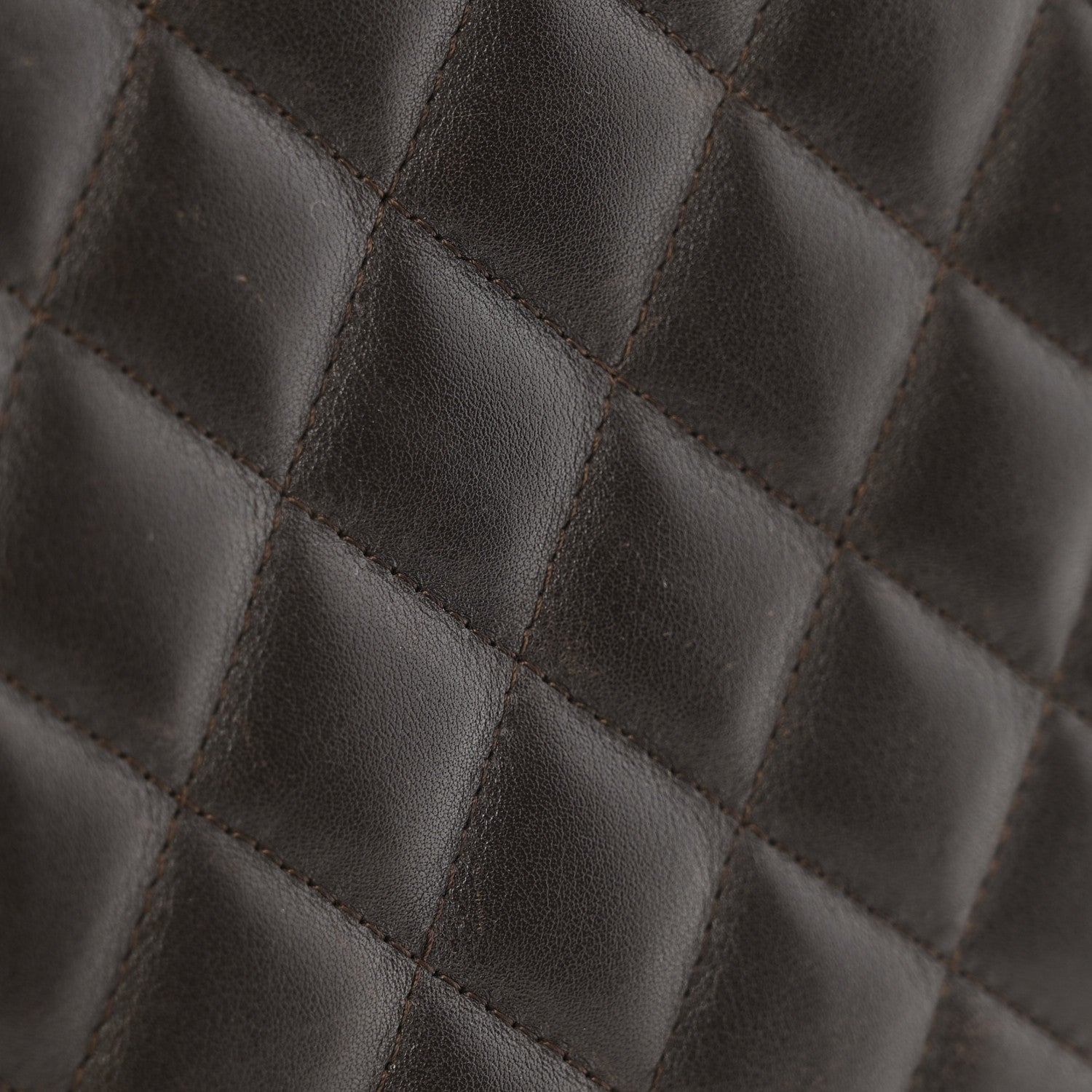 Chanel Calfskin Quilted Large Cambon Tote Brown 14 of 14