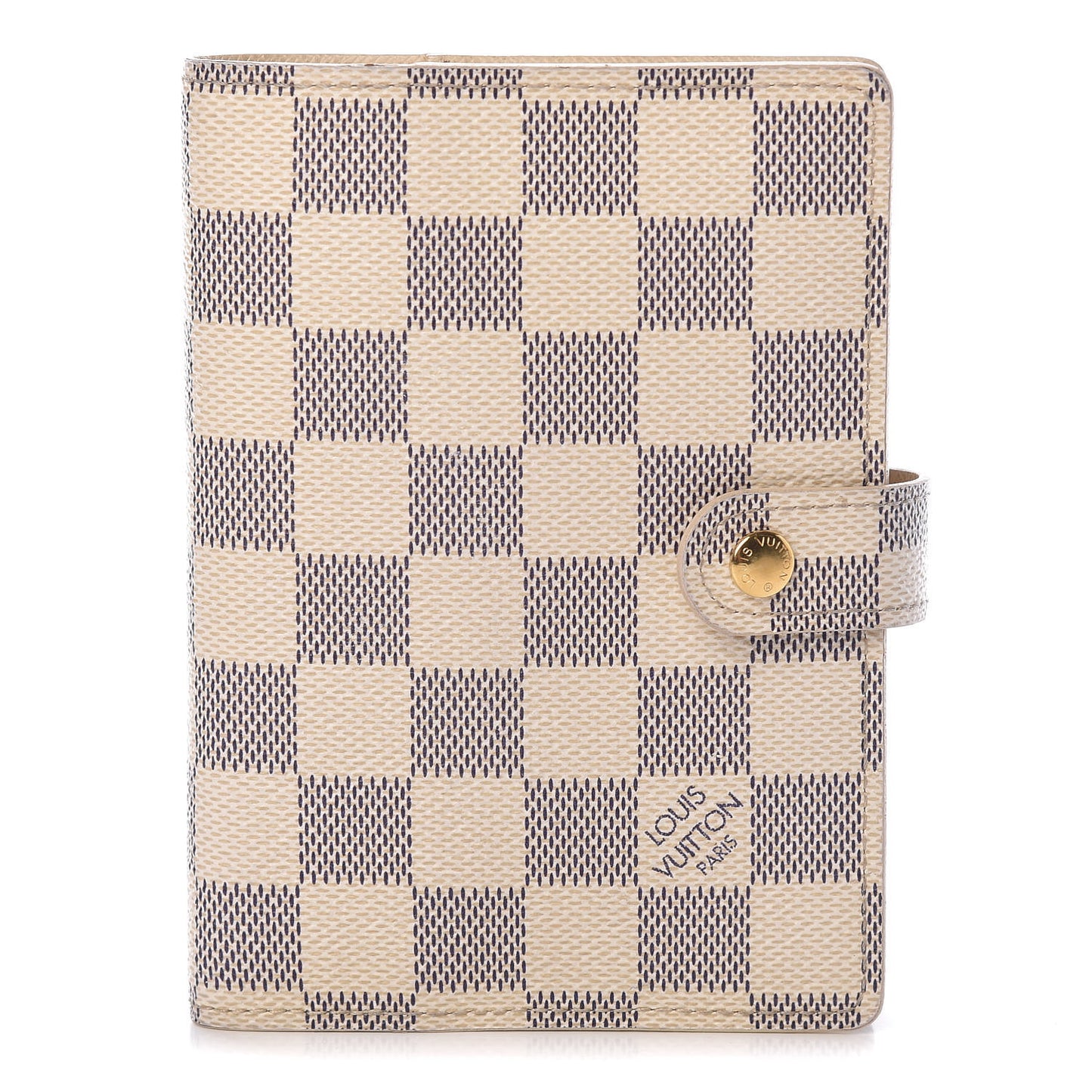 Damier Azur Small Ring Agenda Cover