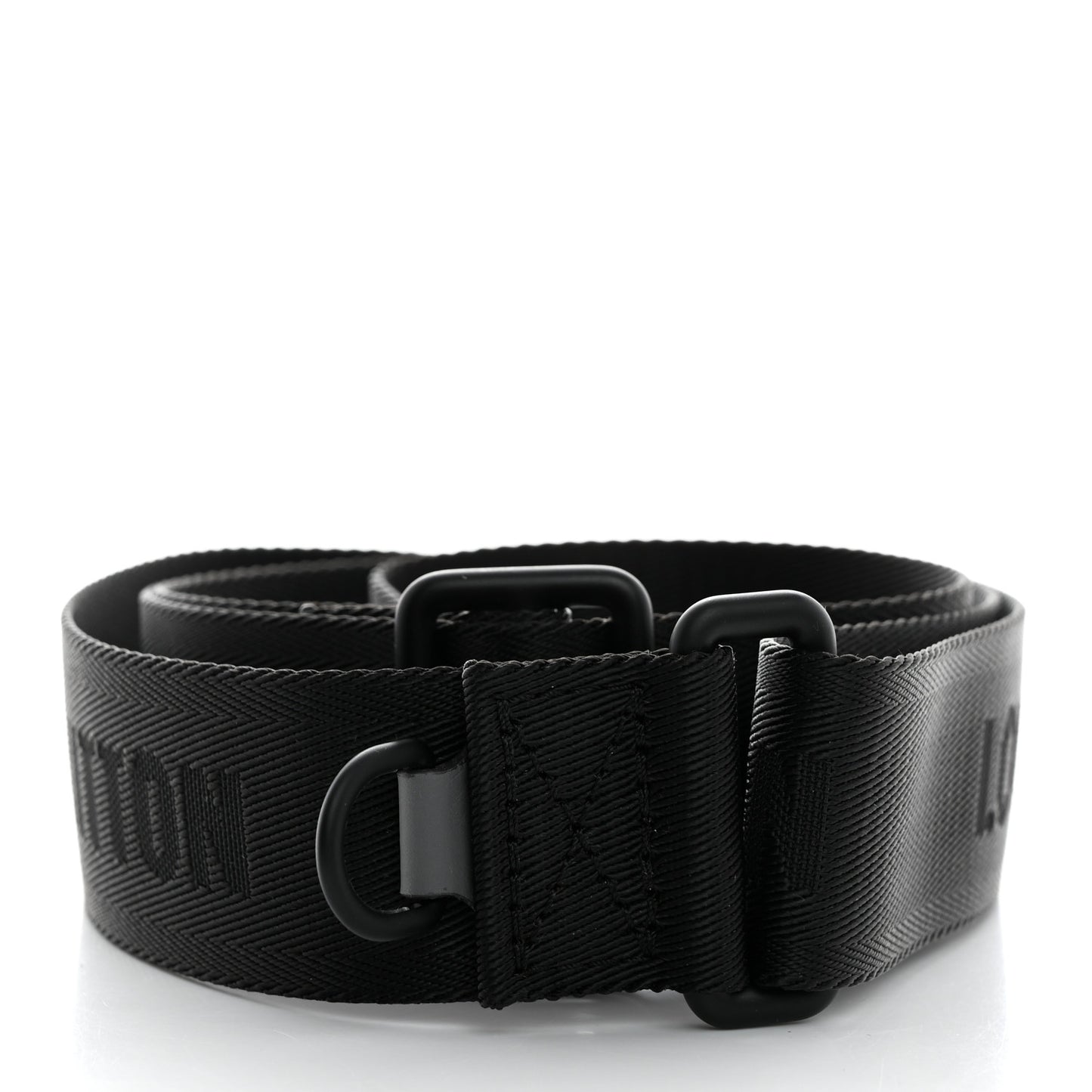 Monogram Trio Messenger Shoulder Strap Black