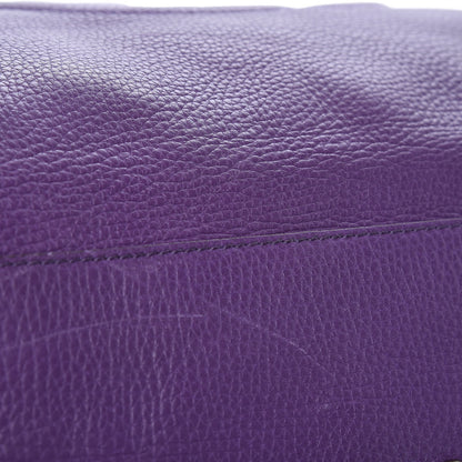 Gucci Pebbled Calfskin Large Soho Shoulder Bag Shine Purple 11 of 16