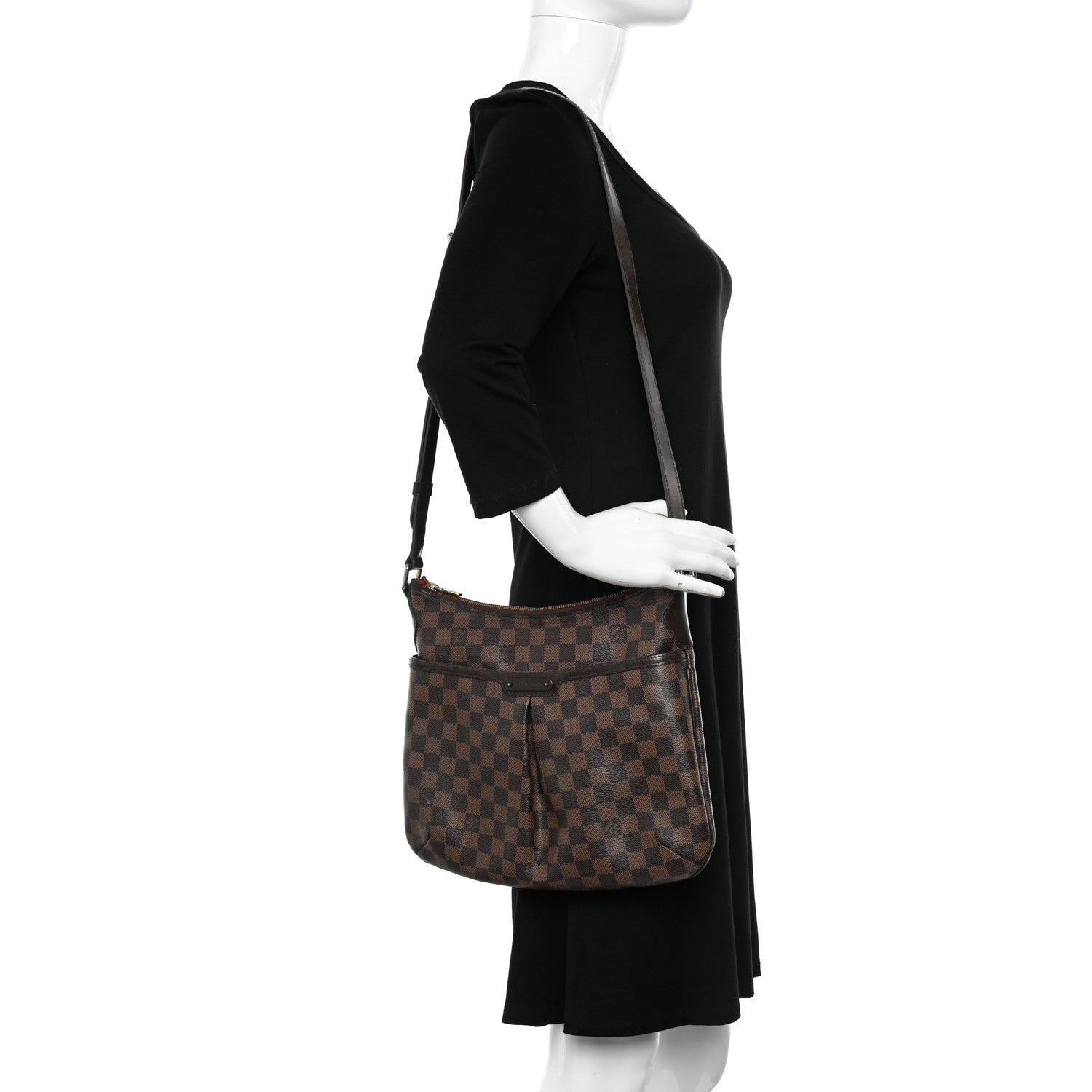 Louis Vuitton Damier Ebene Bloomsbury PM 2 of 17