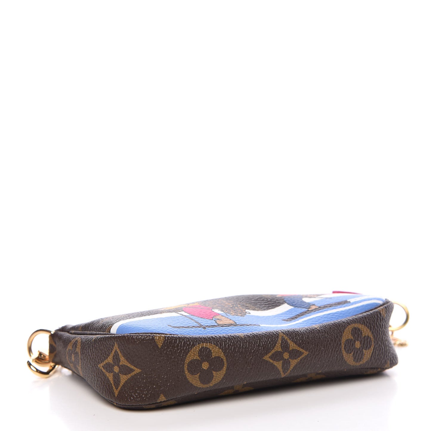 Monogram 2018 Christmas Animation Mini Bears Pochette Accessories