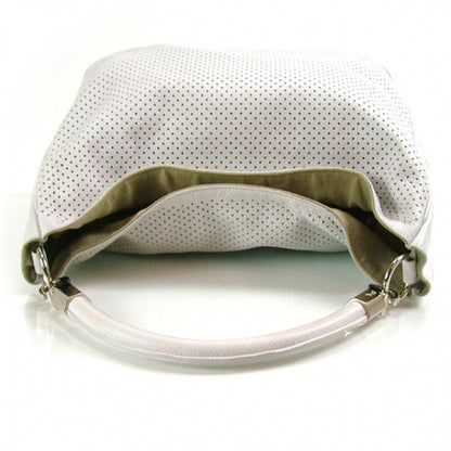 Saint Laurent Perforated Leather Roady White 4 of 8