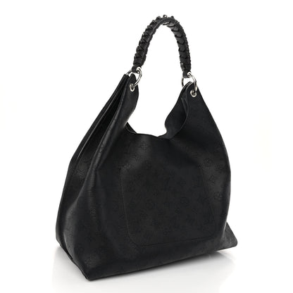 Louis Vuitton Mahina Carmel Hobo Black 3 of 9