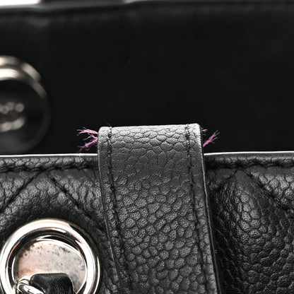 Chanel Caviar Quilted Large CC Box Shopping Tote Black 11 of 18