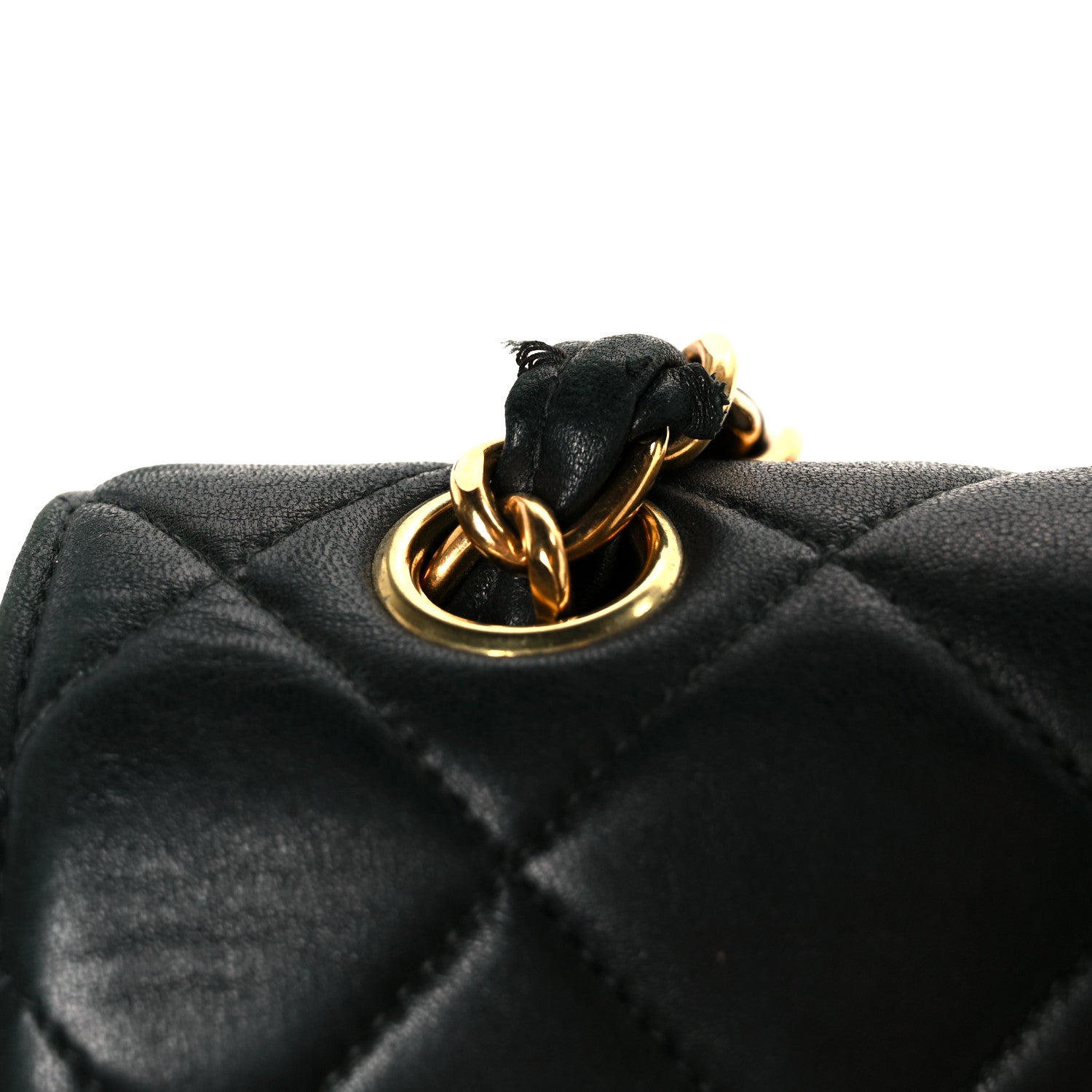 Chanel Lambskin Quilted Jumbo Single Flap Black 13 of 13