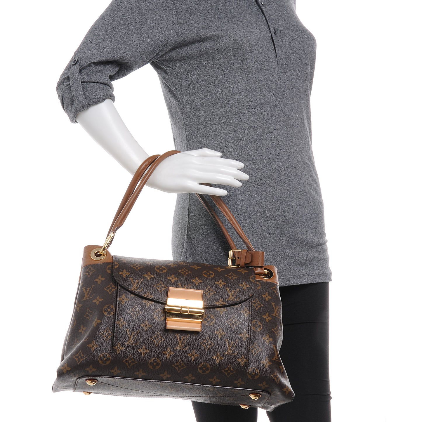 Monogram Olympe Camel