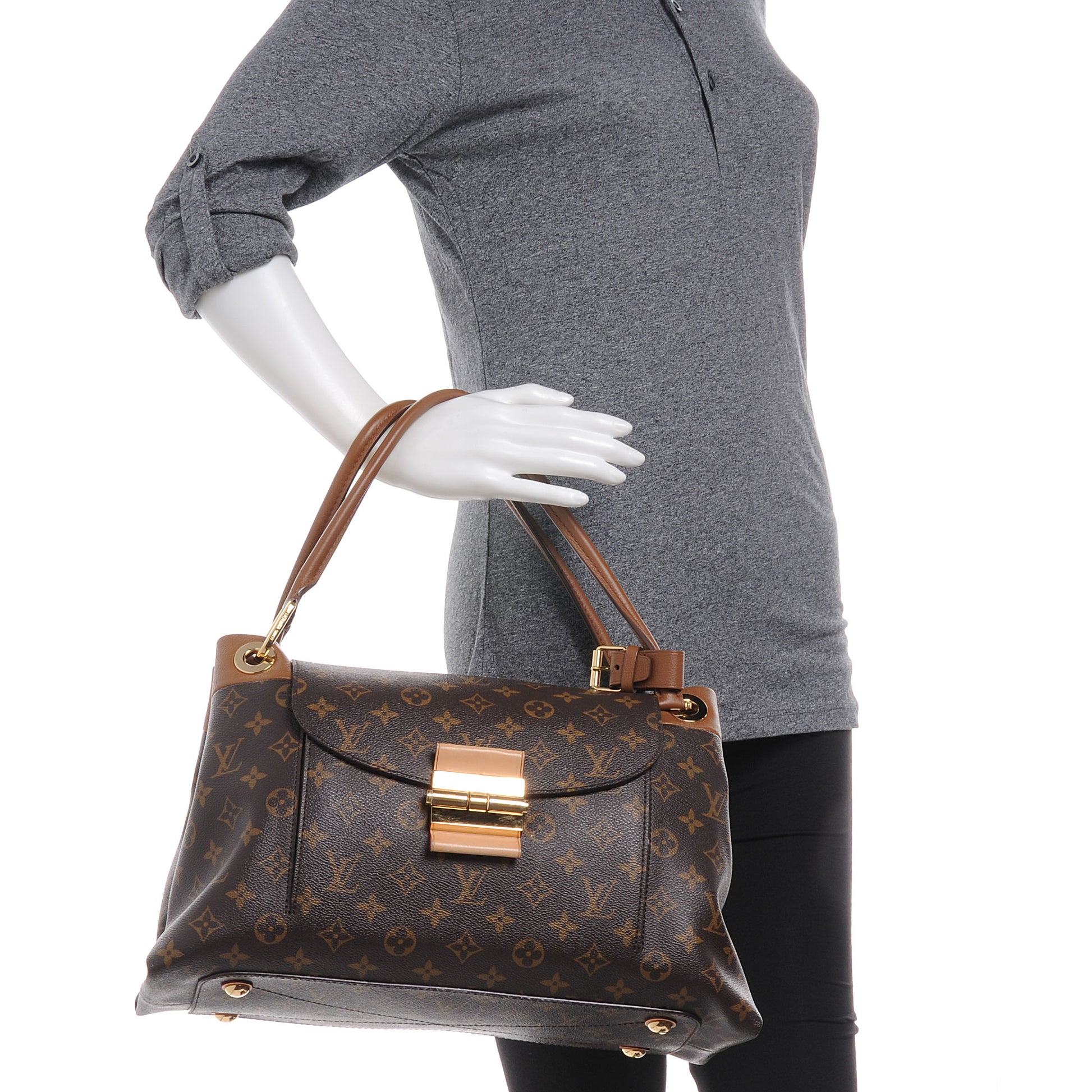 Louis Vuitton Monogram Olympe Camel 2 of 7