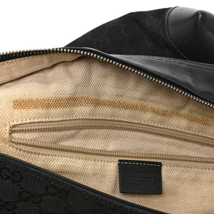 Gucci Monogram Canvas Messenger Bag Black 12 of 12