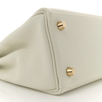 Hermes Togo Kelly Retourne 25 Mushroom 9 of 12
