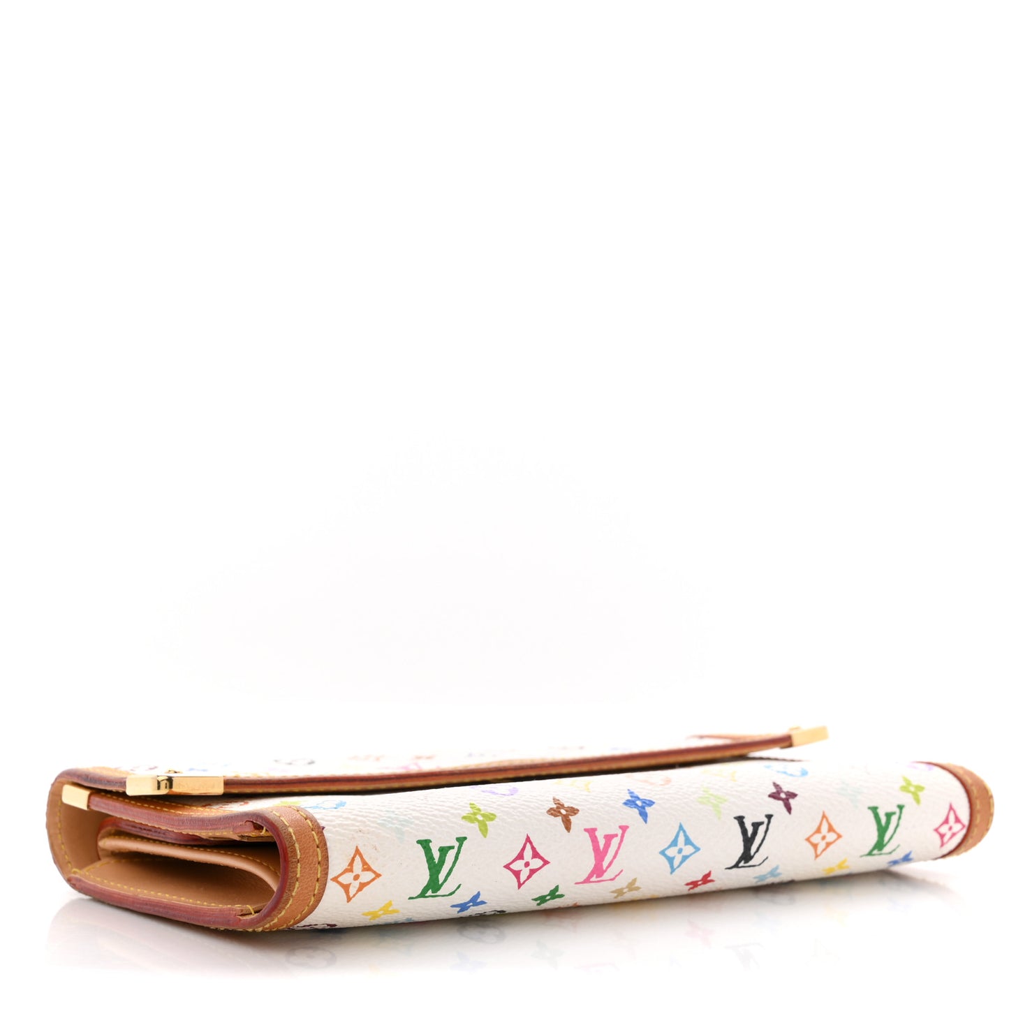 Monogram Multicolor Porte Tresor International Wallet White