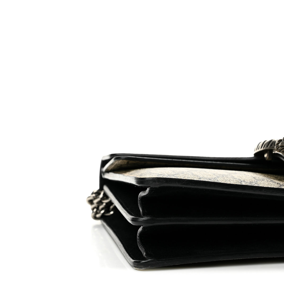 Gucci GG Supreme Monogram Small Dionysus Shoulder Bag Black 9 of 13