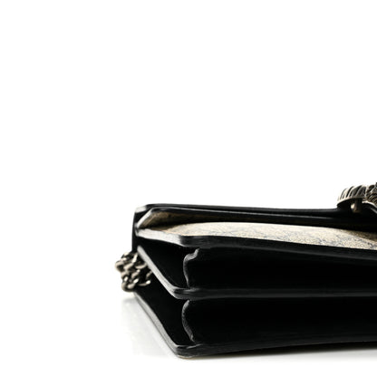 Gucci GG Supreme Monogram Small Dionysus Shoulder Bag Black 9 of 13