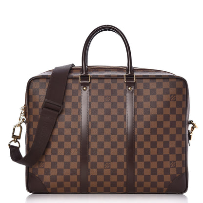 Louis Vuitton Damier Ebene Porte Documents Voyage 1 of 15