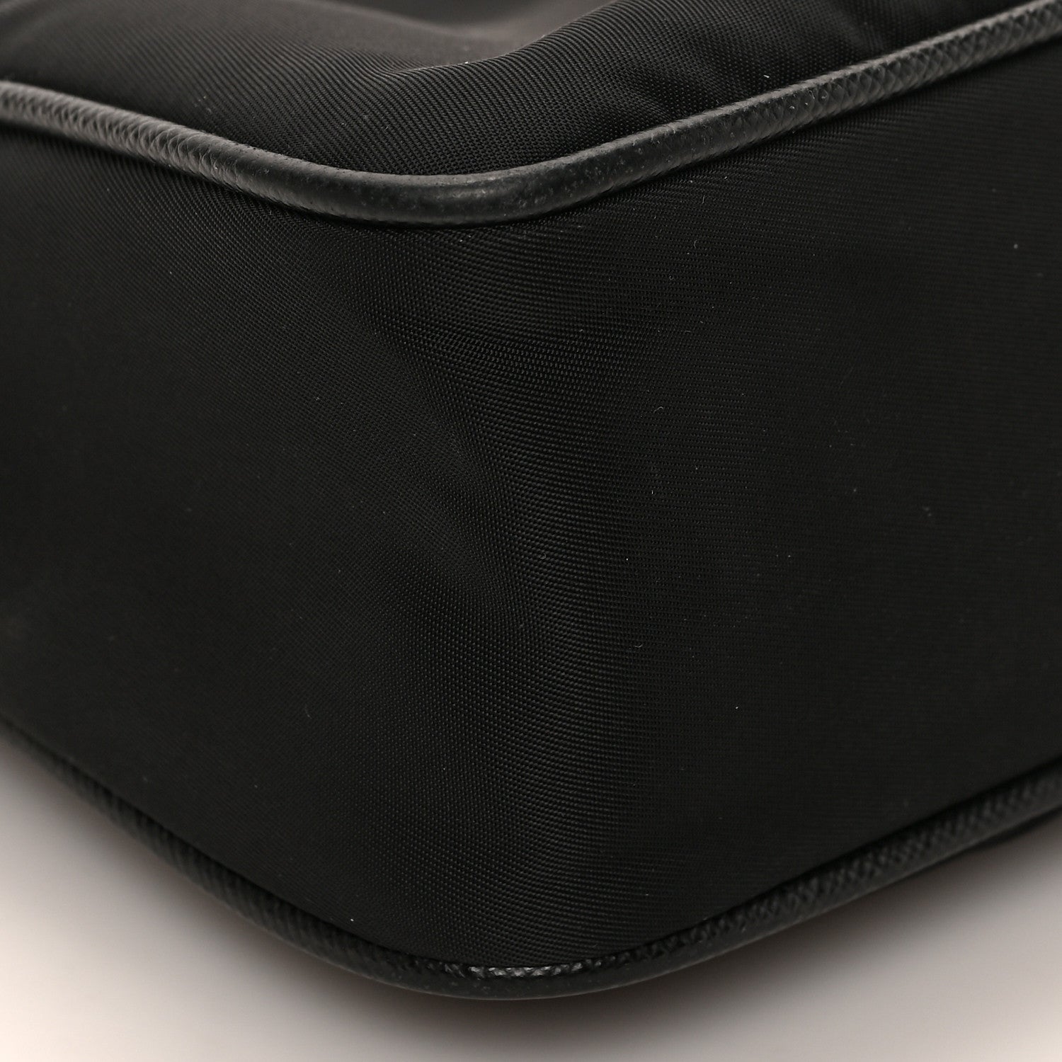 Prada Tessuto Nylon Saffiano Mini Re-Edition 2005 Bag Black 8 of 9
