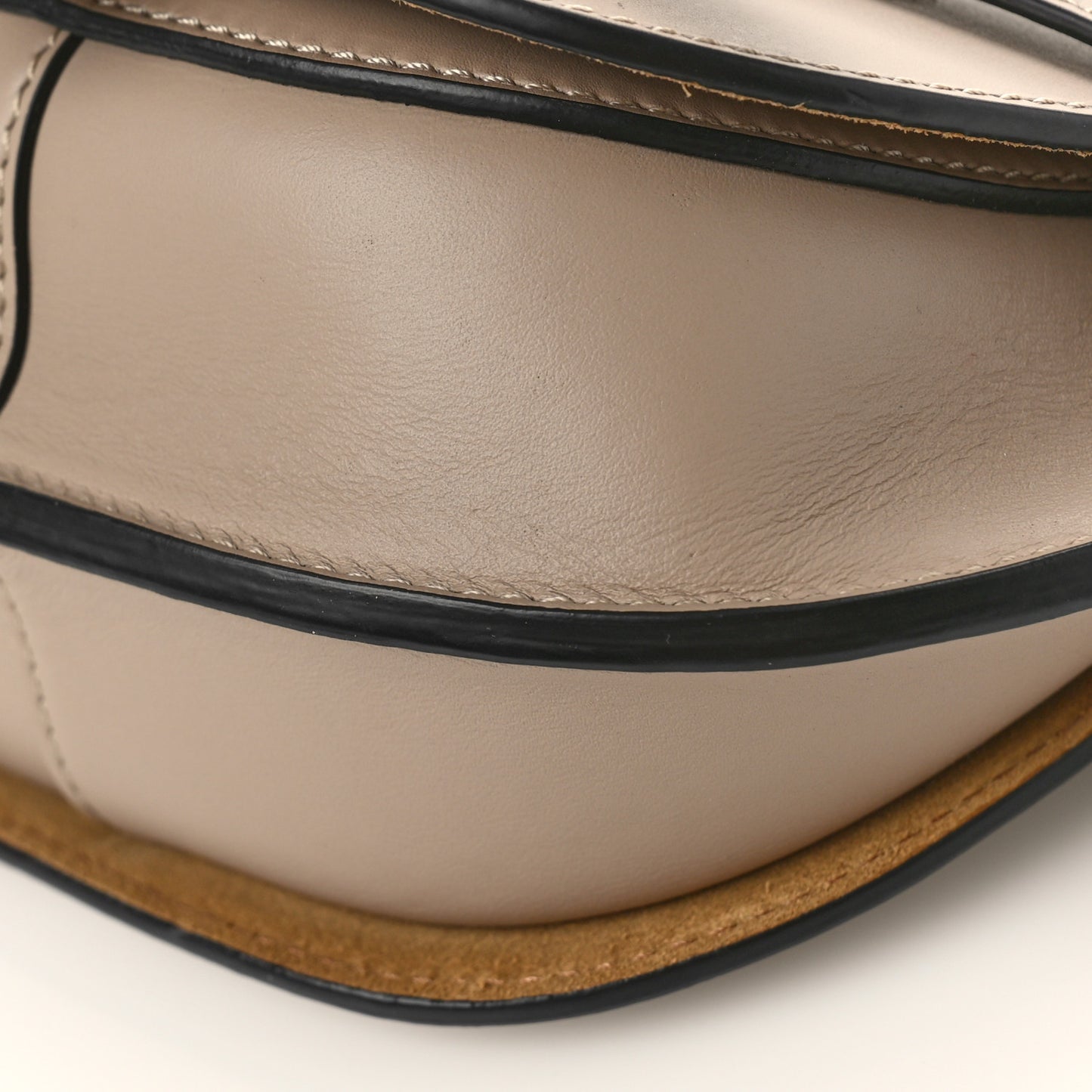 Calfskin Jacquard Mini Gate Dual Bag Sand