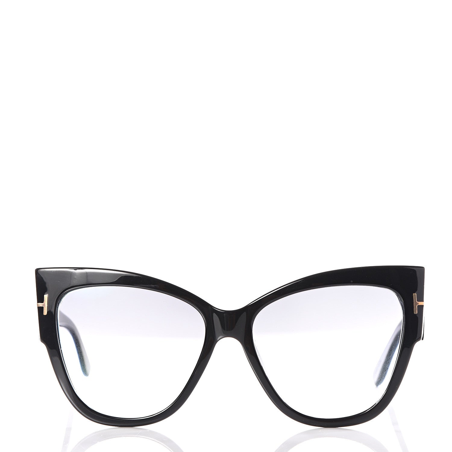 Tom Ford Acetate Anoushka Cat Eye Sunglasses TF371 Black 2 of 8