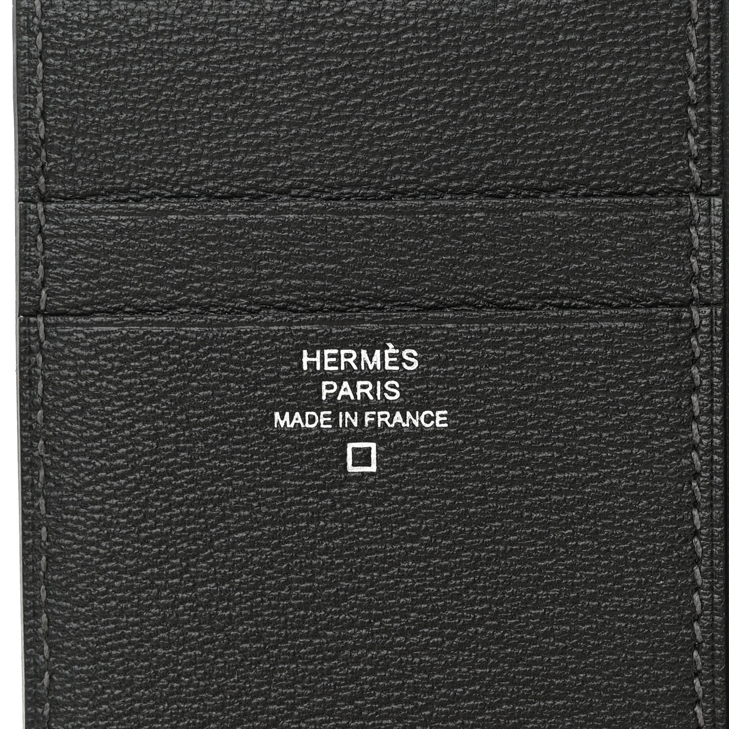 Matte Alligator MC2 Euclide Card Holder Graphite