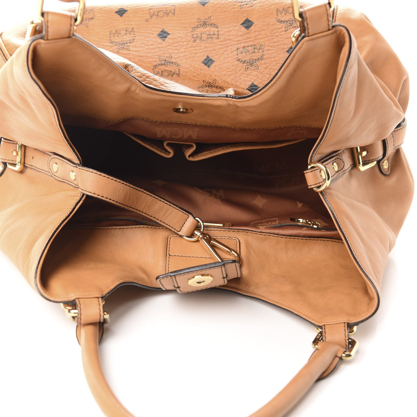 Visetos Shoulder Bag Cognac