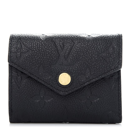 Louis Vuitton Empreinte Zoe Wallet Black 1 of 8