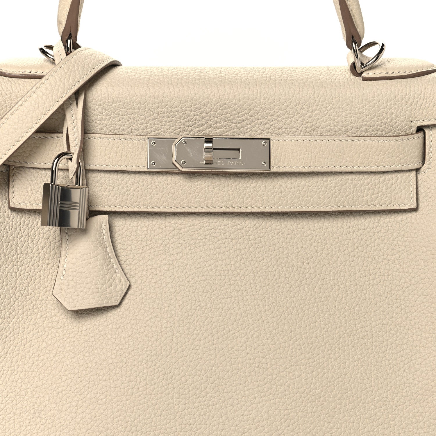 Hermes Togo Kelly Retourne 28 Craie 8 of 15