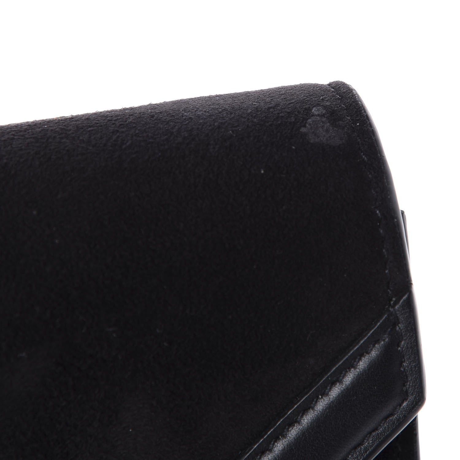 Saint Laurent Suede Calfskin Monogram Le Sept Chain Bag Black 8 of 12