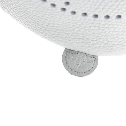 Hermes Taurillon Clemence Amazone Evelyne TPM Gris Perle Etain 9 of 11