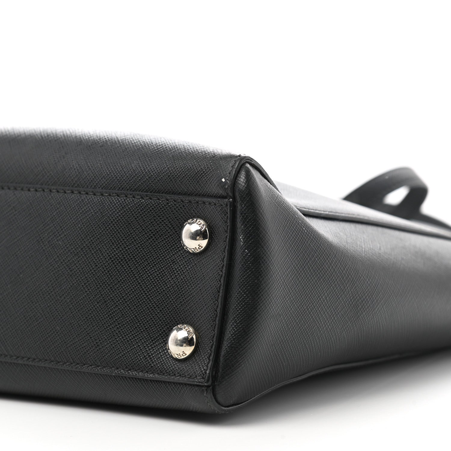Prada Saffiano Shopping Tote Black 10 of 11