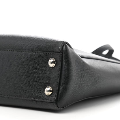 Prada Saffiano Shopping Tote Black 10 of 11