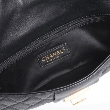 Chanel Leather Mademoiselle Clutch Black 5 of 7