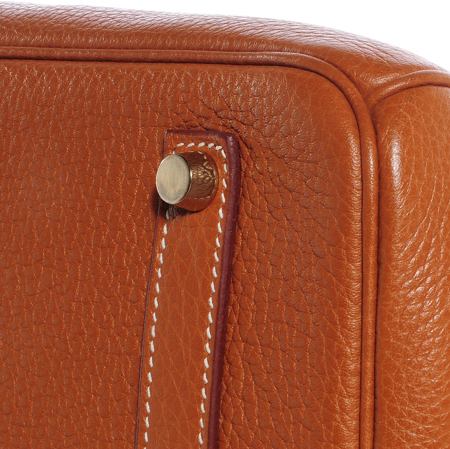 Taurillon Clemence Birkin 35 Gold