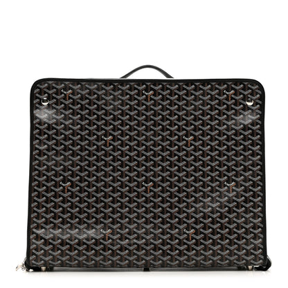Goyard Goyardine Caravelle 50 Folding Suitcase Black 1 of 7