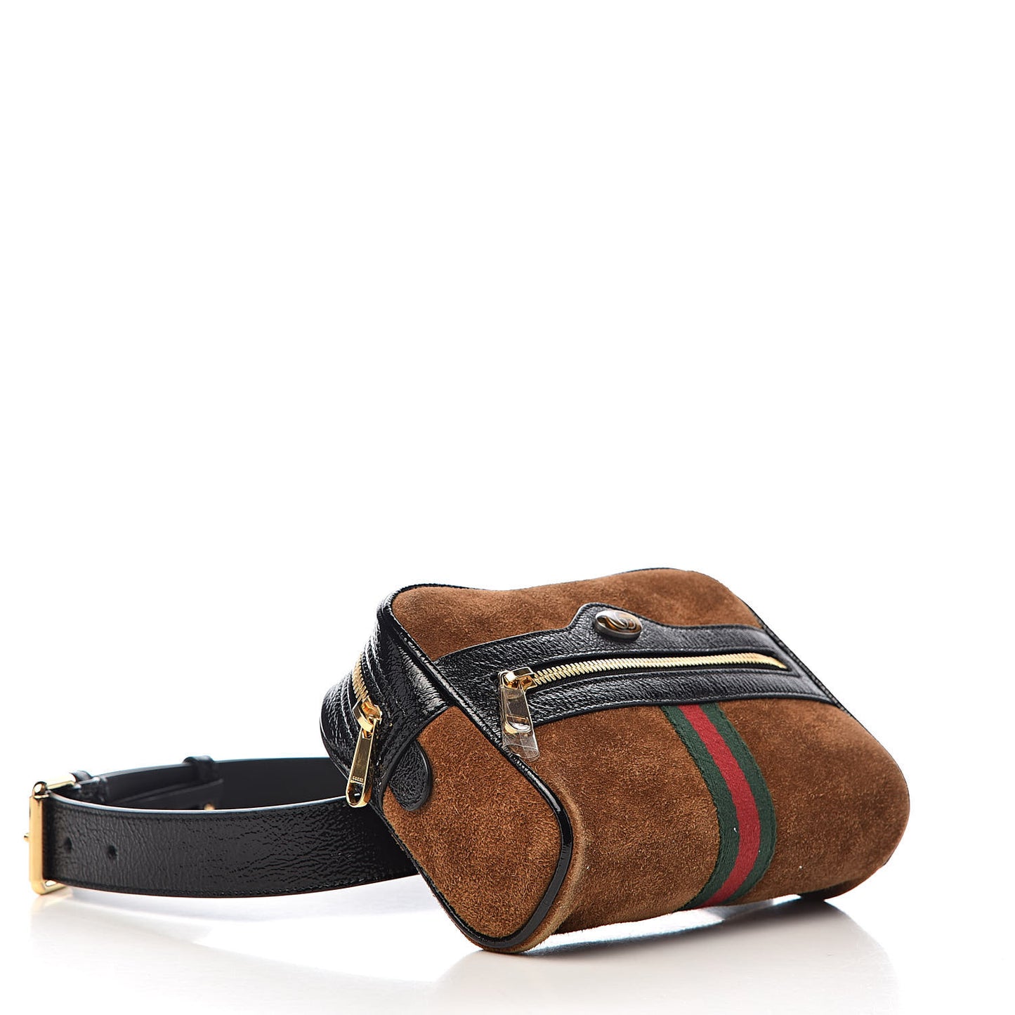 Suede Small Ophidia Belt Bag 85 34 Brown