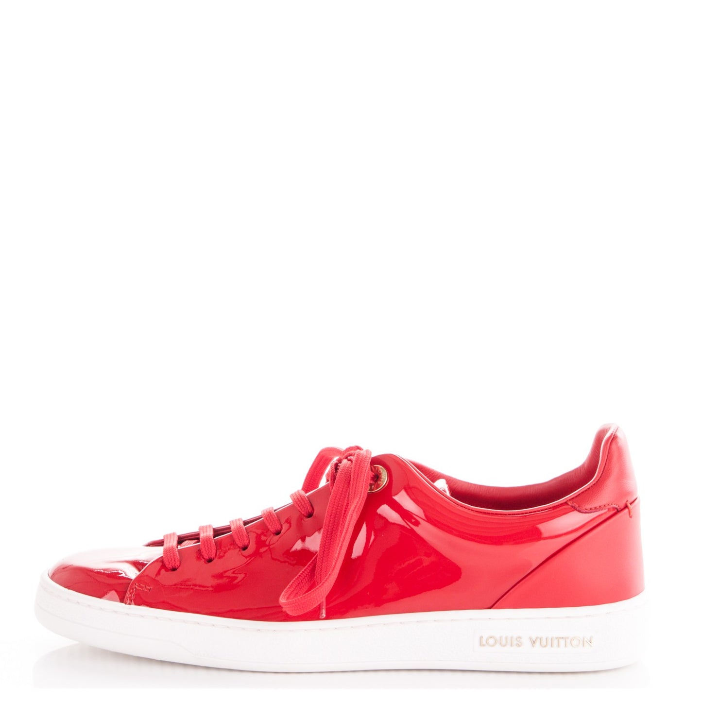 Patent Calfskin Frontrow Sneakers 36.5 Rouge