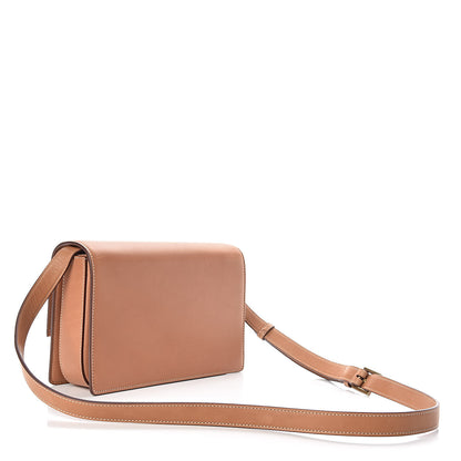 Saint Laurent Calfskin Medium Bellechasse Satchel Brown 3 of 12