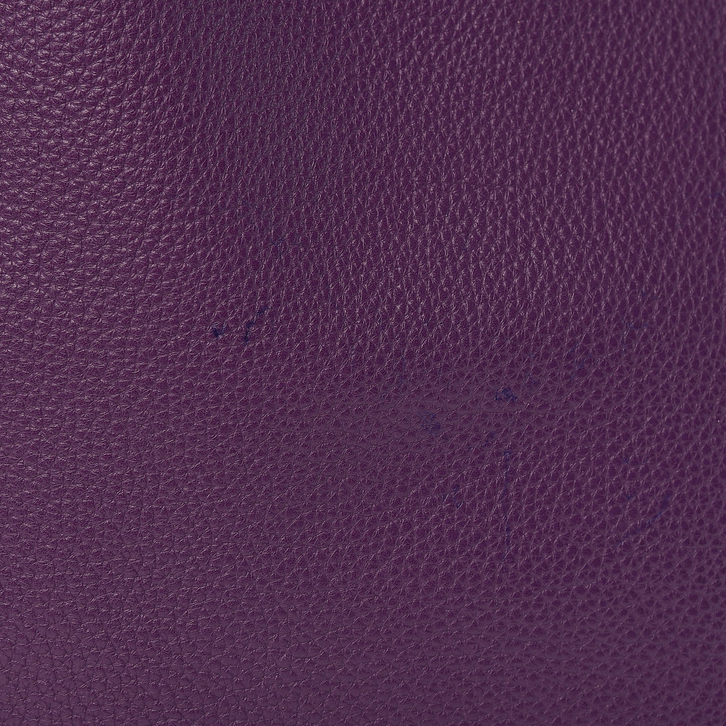 Taurillon Clemence Double Sens 45 Reversible Tote Bleu Zanzibar Ultraviolet