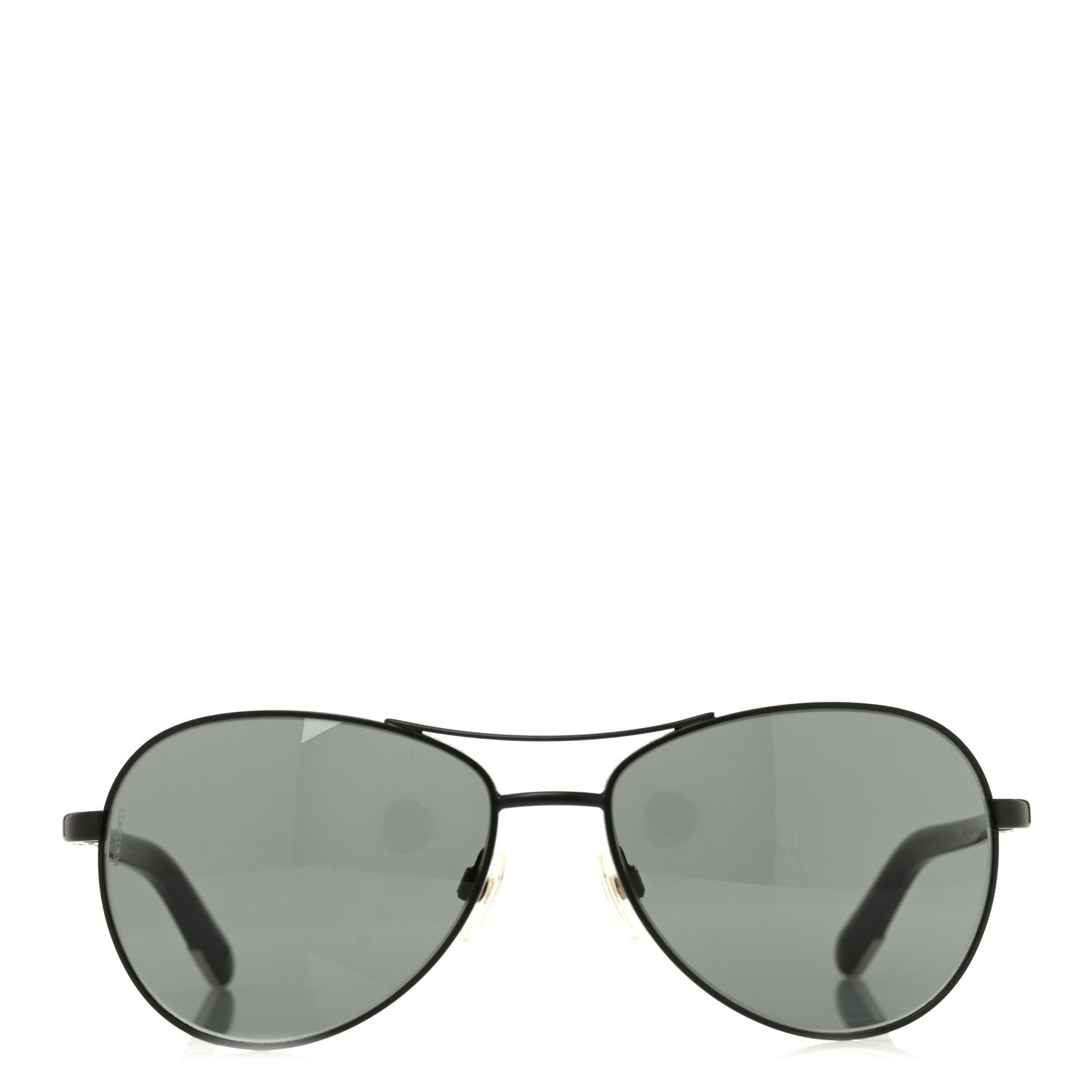 Chanel Metal Aviator CC Sunglasses 4201 Black 2 of 8