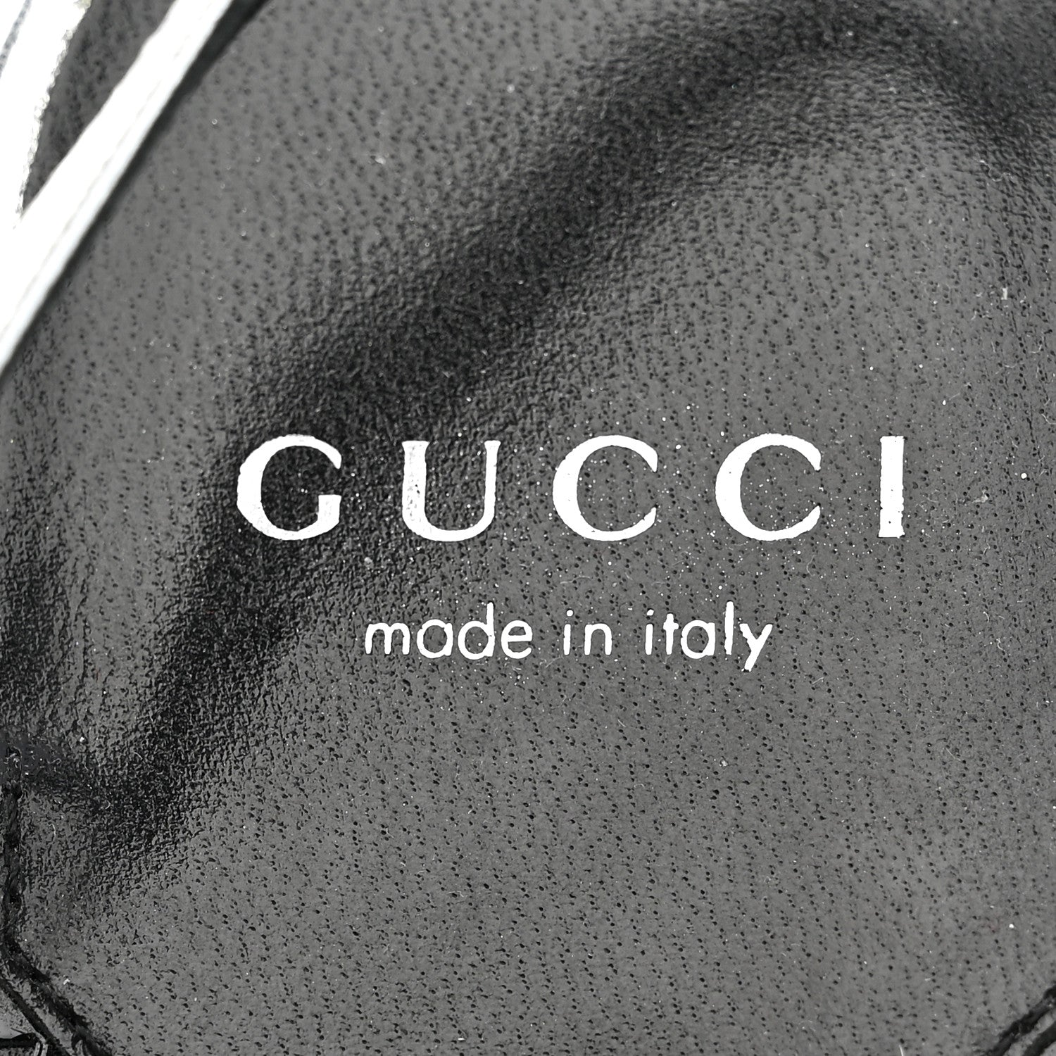 Gucci Metallic Calfskin Horsebit Divine Slingback Sandals 38 Silver 8 of 13